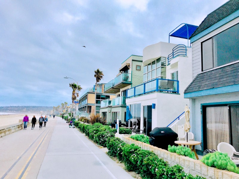 Mission Beach Waterfront Home